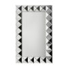 Witoka Rectangular 3D Effect Wall Mirror With Bevelled Edges