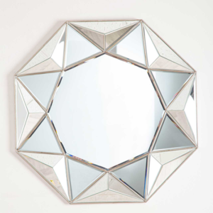 Vestal 3D Wall Mirror In Clear