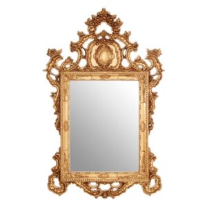 Grepoya Italianette Design Wall Mirror In Gold