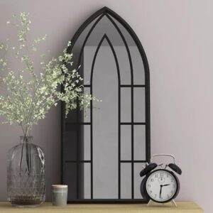 Murcia Decorative Cheval Mirror Small In Black